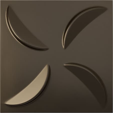 Ekena Millwork 19 5/8in. W x 19 5/8in. H Pinwheel EnduraWall Decorative 3D Wall Panel Covers 2.67 Sq. Ft. WP20X20PICDB